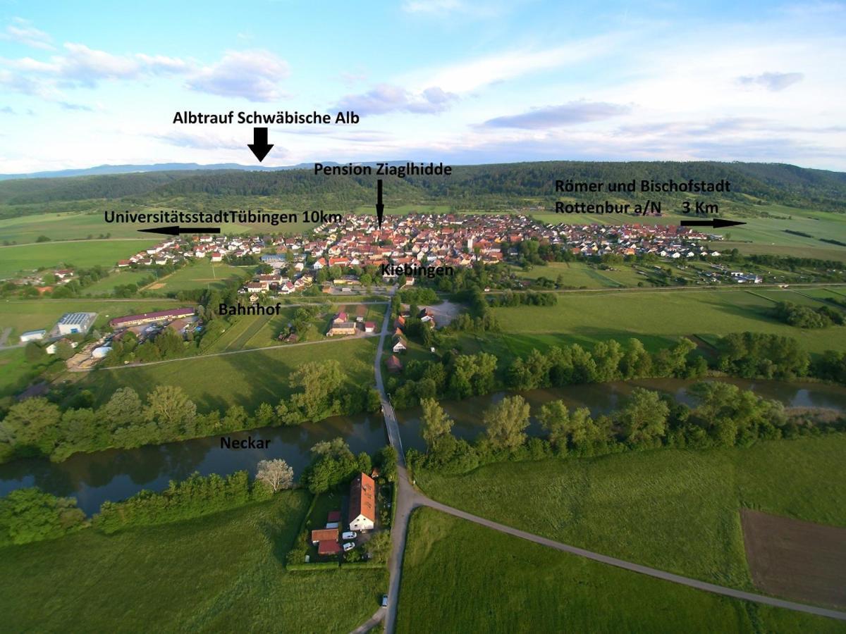 Pensionszimmer Ziaglhidde Rottenburg am Neckar ภายนอก รูปภาพ